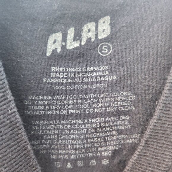 Zumiez A.Lab Mystical Wizard Money Graphic Tee S- BLACK - Picture 5 of 5